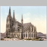 The Cologne Cathedral between ca. 1890 and ca. 1900, Wikipedia.jpg